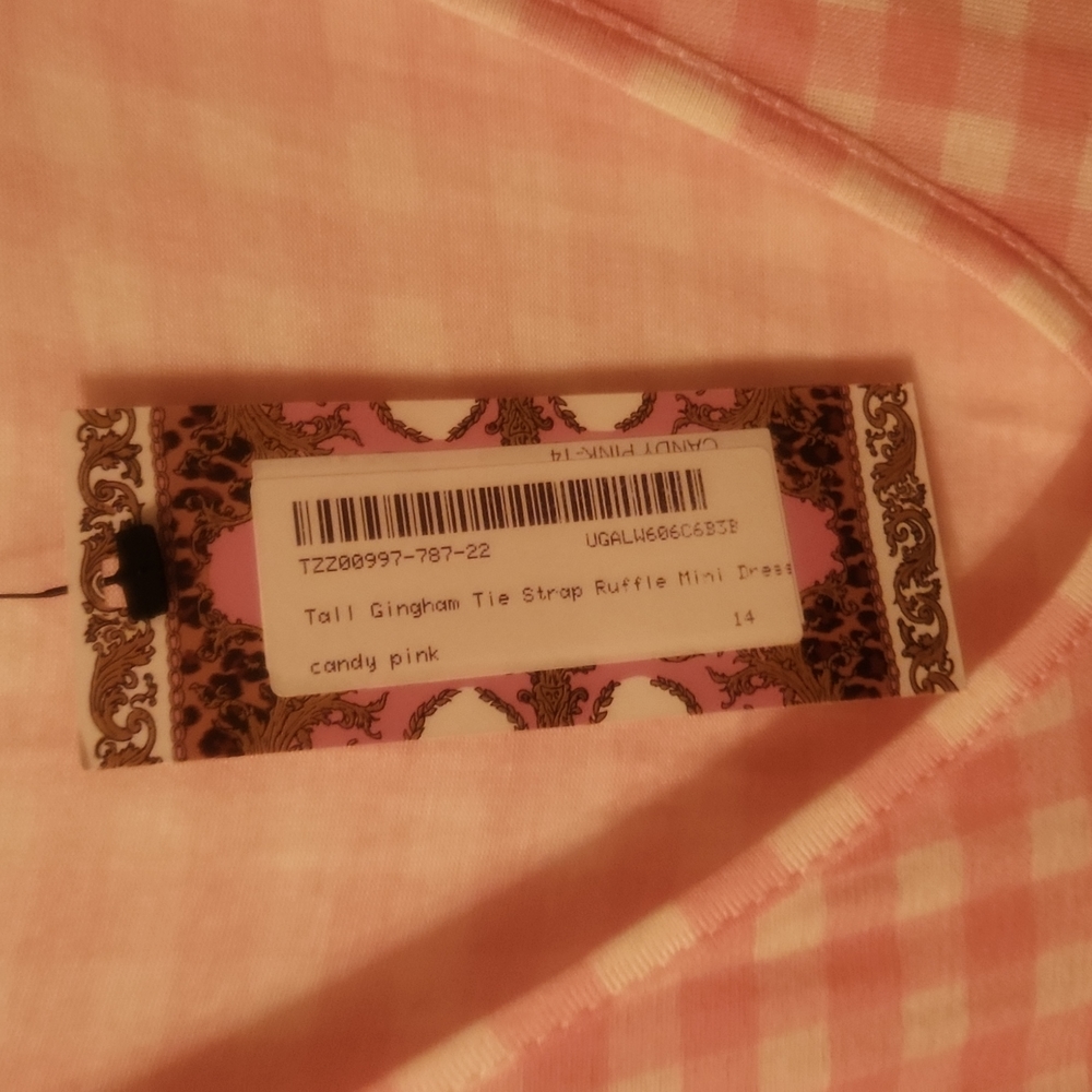 NWT BOOHOO PINK RUFFLE DRESS - Picture 6 of 11